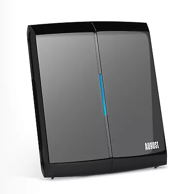 £24.95 • Buy Amplified TV Freeview Aerial Indoor DVB-T Digital Antenna DAB 4K 4G LTE Filter
