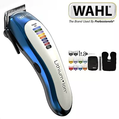 Wahl Colour Pro Lithium Hair Clipper Kit Cordless Trimmer With Quick Charge • £79.99