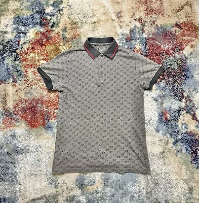 Very Crazy Vintage Gucci Monogram GG Polo Shirt • $150