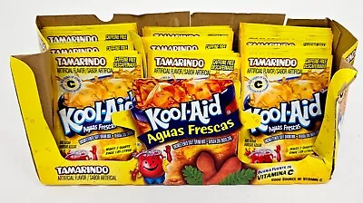 Vintage Mexican Tamarindo Kool-Aid Aguas Frescas 50 Packs Display Tamarind • $38.25