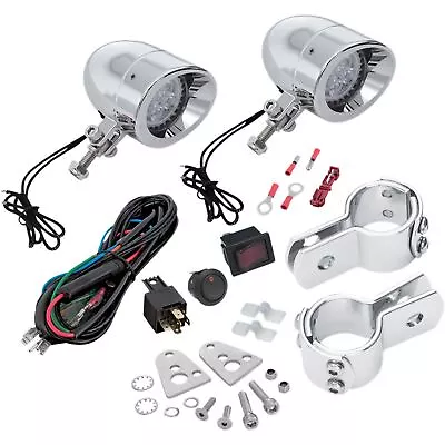 Show Chrome LED Mini Driving Lights Kit - Chrome 55-365L • $178.29