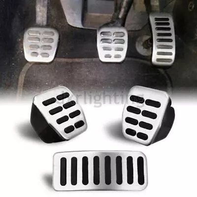 $14.99 • Buy Car Clutch Gas Brake Foot Pedal Cover For VW Bora Golf MK3 MK4 Vento Lupo Polo