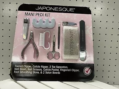 Japonesque Mani Pedi Kit 11 Pieces Salon Quality Sealed • $14.36