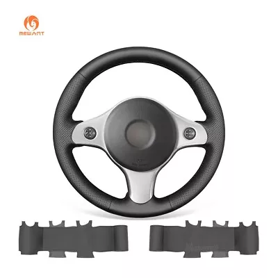 MEWANT PU Leather Steering Wheel Wrap For Alfa Romeo 159 2006-2012 Brera Spider • $42.89