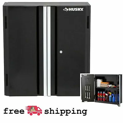 Husky 29 In. H X 28 In. W X 12 In. D Steel Garage Lockable Wall Cabinet • $182.82