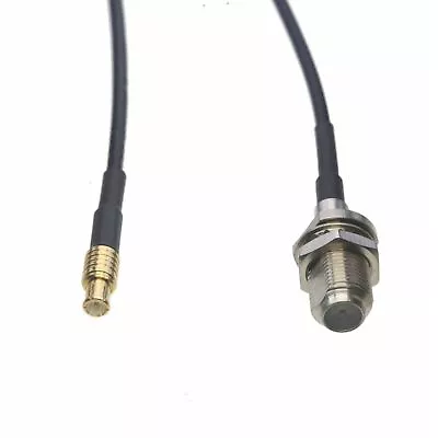 RF DVB Cable F Female Nut Bulkhead To MCX Male RG316  6 ~10FT For GPS TV Antenna • $2.60