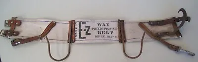 $6.99 • Buy Vtg 1930’s-1940’s Pioneer E-z Way Harvest Field Potato Picking Belt Boise Idaho
