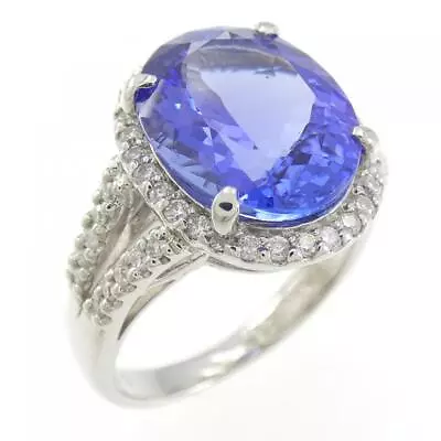 Authentic PT Tanzanite Ring 4.61CT  #270-003-743-2383 • $1143.75