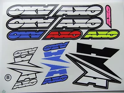 New AXO 13 Sticker Kit Motorcycle Decals R1 YZF FZR FZS CBR XTZ DTR GSX ZXR BMW • £2.99