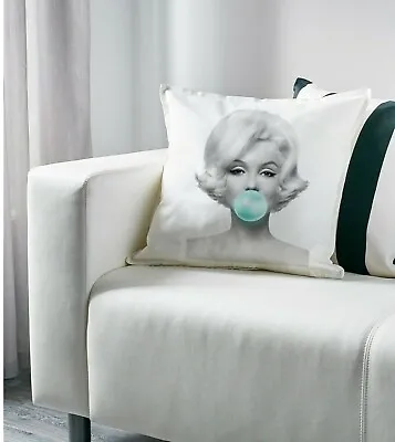 Marilyn Monroe Bubble Gum Decorative Accent Pillow Cushion Cover Home 20  • $44.99