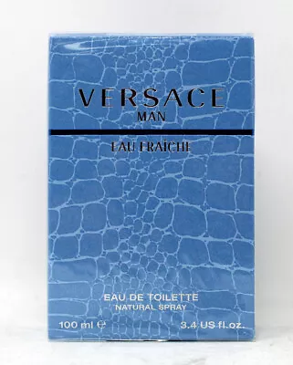 Versace Man Eau Fraiche Eau De Toilette 3.4 Ounces • $44