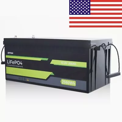 12V 5000+ Deep Cycle Lithium Ion Battery LiFePO4 BMS For RV Solar Boat Off-grid • $109