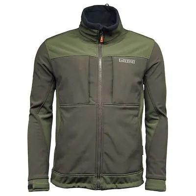 Men's Game Viper Softshell Jacket Waterproof Breathable Hunting Country Shooting • £38.50