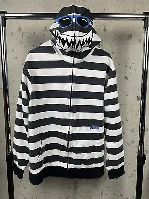 Y2K Volcom Zip Up Hoodie Jacket With Mask Size XL Bape Style Vintage Y2K • $70