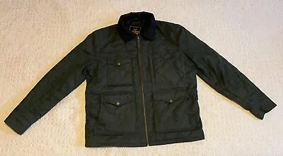 America Jackets Green Zip-up Filson Vintage Style Large Quilted Jacket Olive • $58