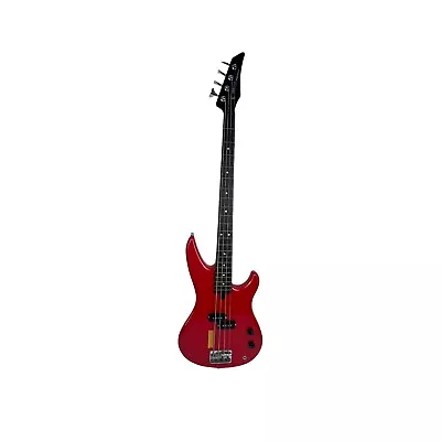 Yamaha RBX200 Bass Guitar Red Black Right Handed Rosewood Flet Vintage Untested • £160