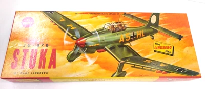 $39.99 • Buy Stuka Ju-87b Airplane Model Lindberg Kit # 524:98, Nmib,