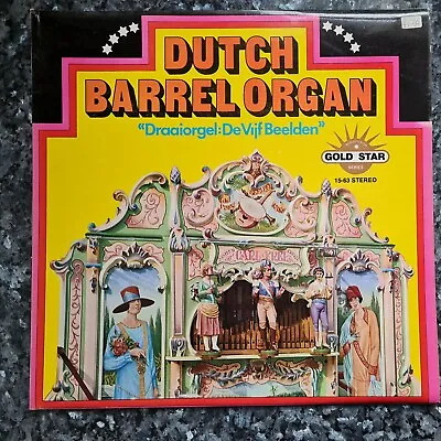 Draaiorgel: De Vijf Beelden – Dutch Barrel Organ (Gold Star – 15-63) • $7.40