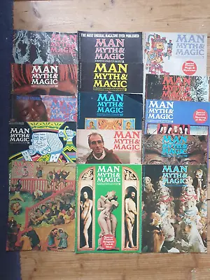 Man Myth And Magic 15x Magazines Bundle 1970 BPC Publishing Ltd. • £33