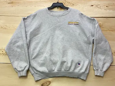 Vintage Minnesota Golden Gophers Sweatshirt Mens XL Gray Crewneck Russell USA • $26.99