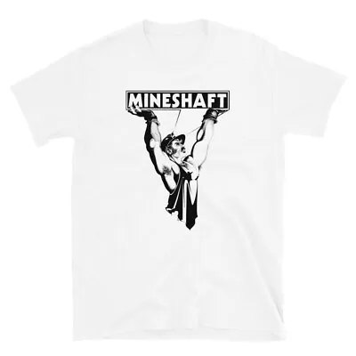 Mineshaft BDSM Gay Leather Bar & Sex Club T-Shirt Front & Back Print • $30.89