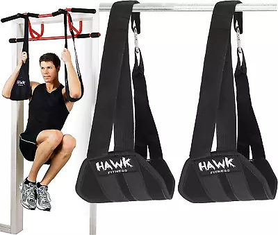 Ab Straps Hanging Abdominal Slings For Pullup Bar Chinup Exercise Gym Fitness • $24.59