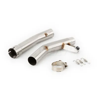 Motorcycle Exhaust Mid Link Pipe For Kawasaki GTR1400 07-22 Concours 14 ZG1400 • $104.62