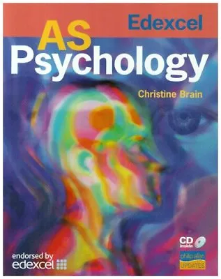 Edexcel AS Psychology: Textbook By Christine Brain • £3.55