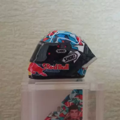 1/12 Eme Shoei Motorcycle Helmet Marc Marquez Catalan 2023 No Valentino Rossi • $56.46