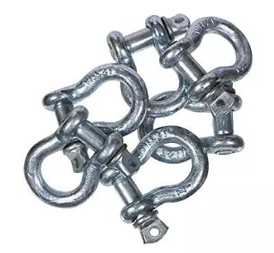 10 Pack 1/2 Bow Shackle Clevis Screw Pins Anchor Rigging / 2 Ton • $44.93