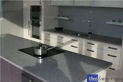 Stardust Grey Quartz Kitchen Worktop   3000mm X 620mm X20mm • £365