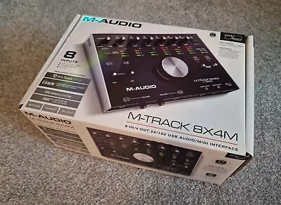 M-Audio M-Track 8X4M 24/192 USB Audio Interface • £270