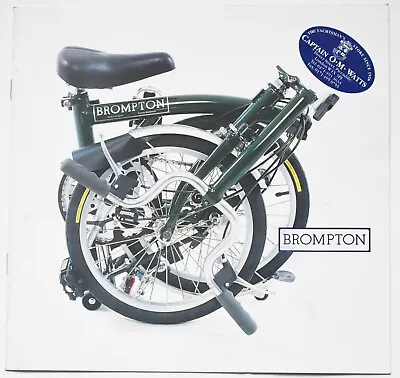 £4.99 • Buy Brompton 2001 Folding Bike Publicity Brochure Catalogue