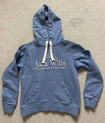 Jack Wills - Blue Hoodie - Size 10 (Excellent Condition) • £9.99