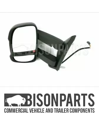 +fits Fiat Ducato Motorhome Long Arm Mirror Head Electric Heated Passenger • $164.12