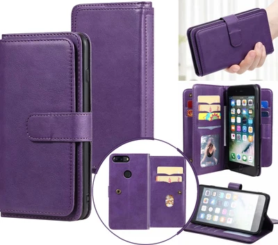 $15.50 • Buy Oneplus 5T Case Pu Leather 10 Card Triple Wallet