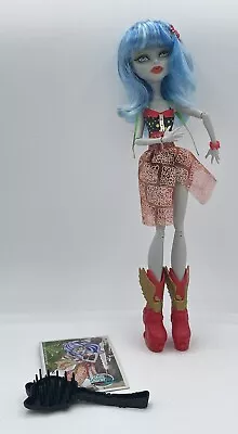 Monster High Ghoulia Yelps Skull Shores Doll Mattel 2008 With Accessories • $19.99