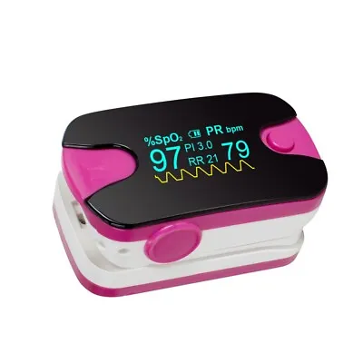 OLED Finger Pulse Oximeter SPO2 PR Respiratory Rate Monitor Blood Oxygen USA • $6.99