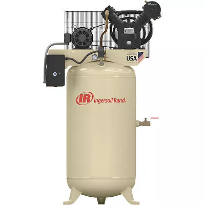 Ingersoll Rand Type-30 Reciprocating Air Compressor 7.5 HP 230 Volt 1 Phase • $6790.98