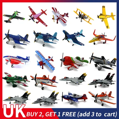 £8.65 • Buy Disney Pixar Cars Diecast Planes Dusty 1:55 Toy Model Plane Loose Kids Gifts