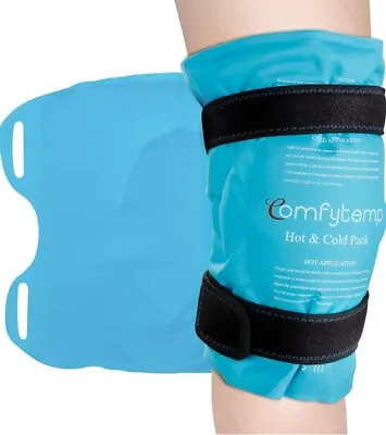 Comfytemp Flexible Knee Ice Pack Wrap Reusable Gel Hot Cold Pack For Knee Pain • £12.99
