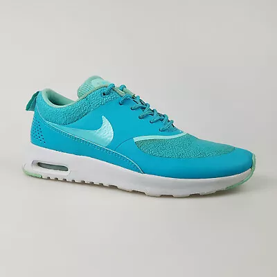 Women's NIKE 'Air Max Thea' Sz 6 US Runners Aqua White 2014 | 3+ Extra 10% Off • $41.99