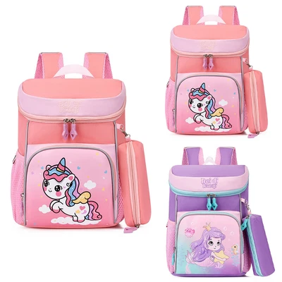 $25.19 • Buy Girls Kids Unicorn Backpack Cartoon Schoolbag Shoulder Rucksack Kindergarten Bag