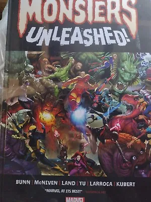 Monsters Unleashed : Monster-Size Hardcover By Bunn Kubert Sealed • $19.99