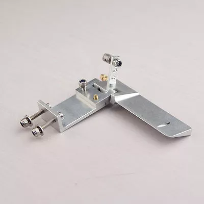 #108 75mm Aluminum Rudder With Water Inlet For Fast Electric Boat RC Boat Marine • $20.89