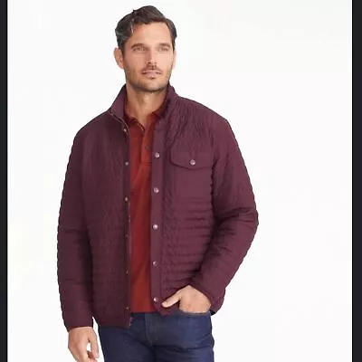 Untuckit Expedition  Men’s Jacket  Maroon Size L • $30