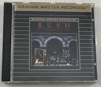 Disc Excellent / MFSL CD Rush Moving Pictures 24KT Gold MOFI UDCD 569 • $69.95