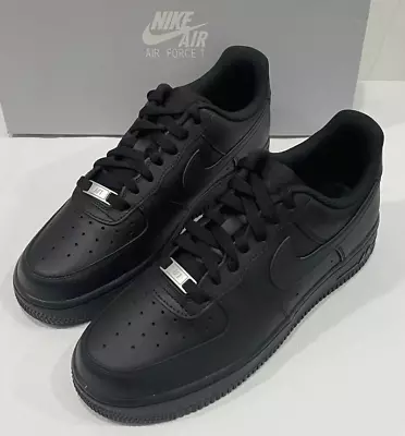 Nike Air Force 1 Black Low Top Men's Shoes • $71