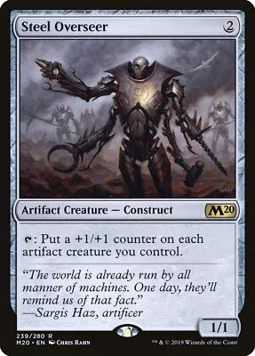 MTG Steel Overseer ** Core Set 2020 ** English (NM) • $2.71