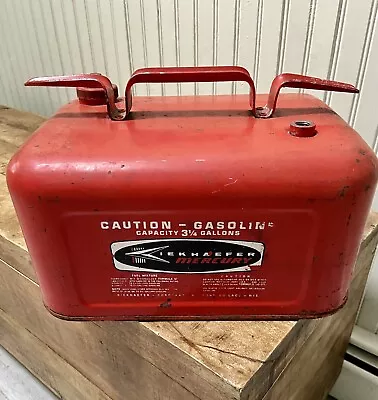 Vintage Kiekhaefer Mercury 3-1/4 Gallon Metal Gas Can Boat Marine • $50